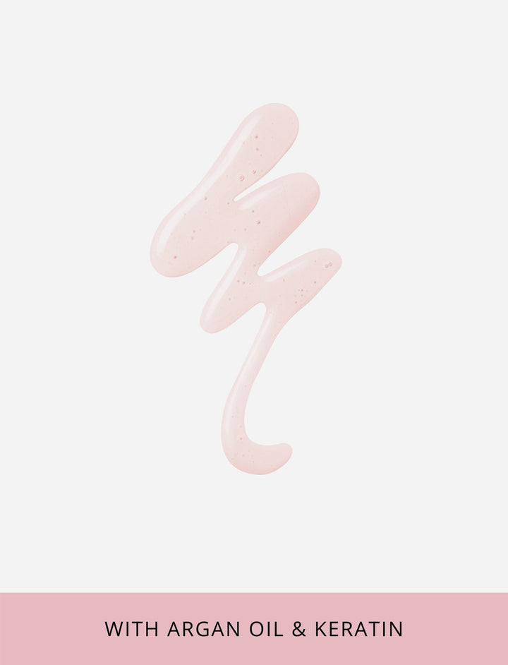 Contains argan oil and keratin to deeply hydrate and gently cleanse.
