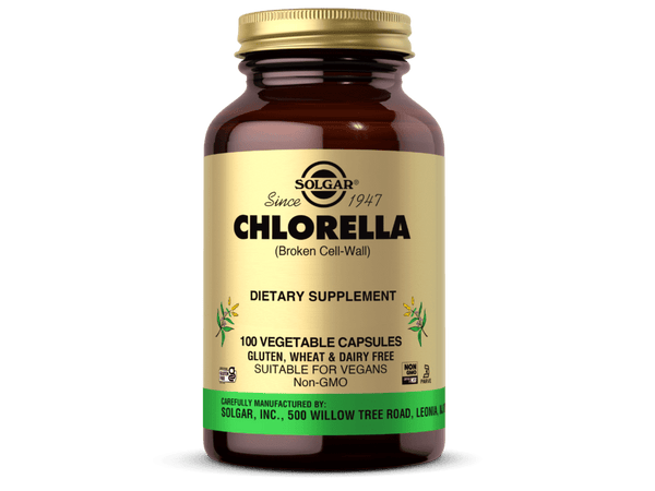 CHLORELLA VEGETABLE CAPSULES, SOLGAR
