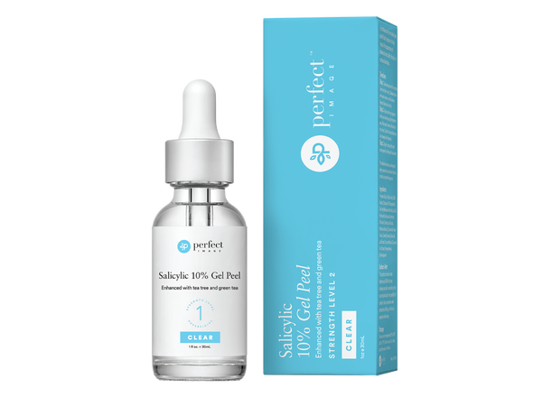 Salicylic 10% Gel Peel Enhanced with tea tree oil & green tea extract - pH 3.5+