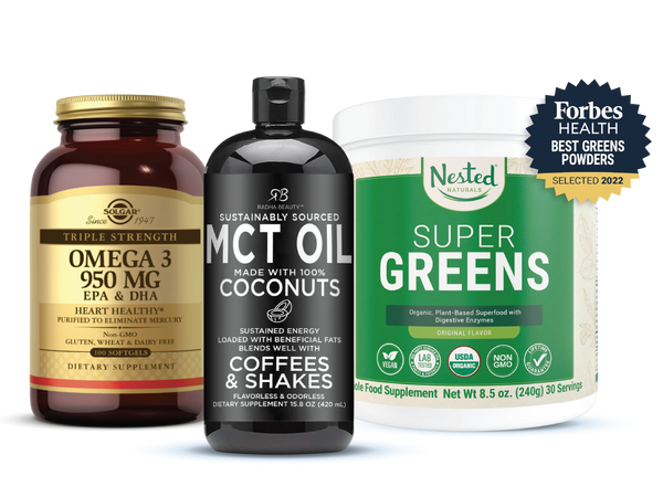 Super green + MCT + Omega3